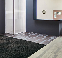 Forbo Allura Material 63454DR7-63454DR5 black marble (50x50 cm) фото 2 | FLOORDEALER